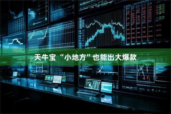 天牛宝 “小地方”也能出大爆款