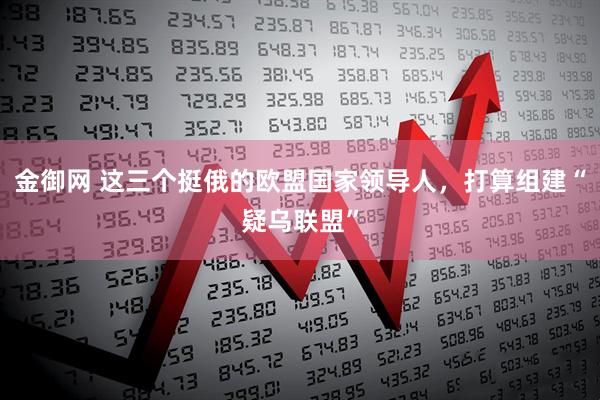 金御网 这三个挺俄的欧盟国家领导人，打算组建“疑乌联盟”