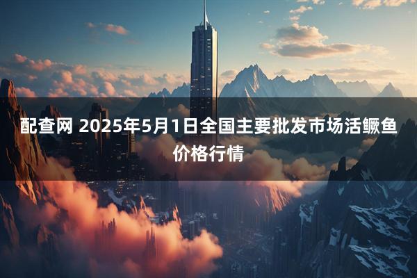 配查网 2025年5月1日全国主要批发市场活鳜鱼价格行情
